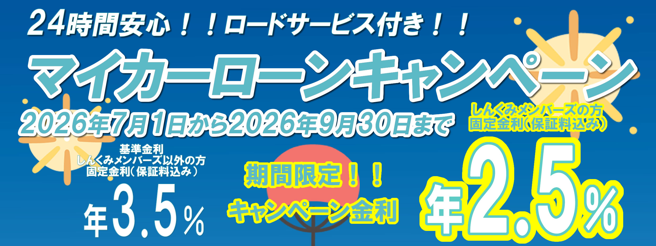 マイカーローンキャンペーン